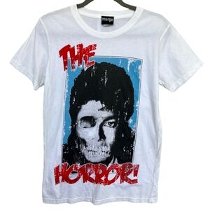 NEW Michael Jackson Zombie Shirt Womens Small Horror Thriller Graphic Fitted Tee